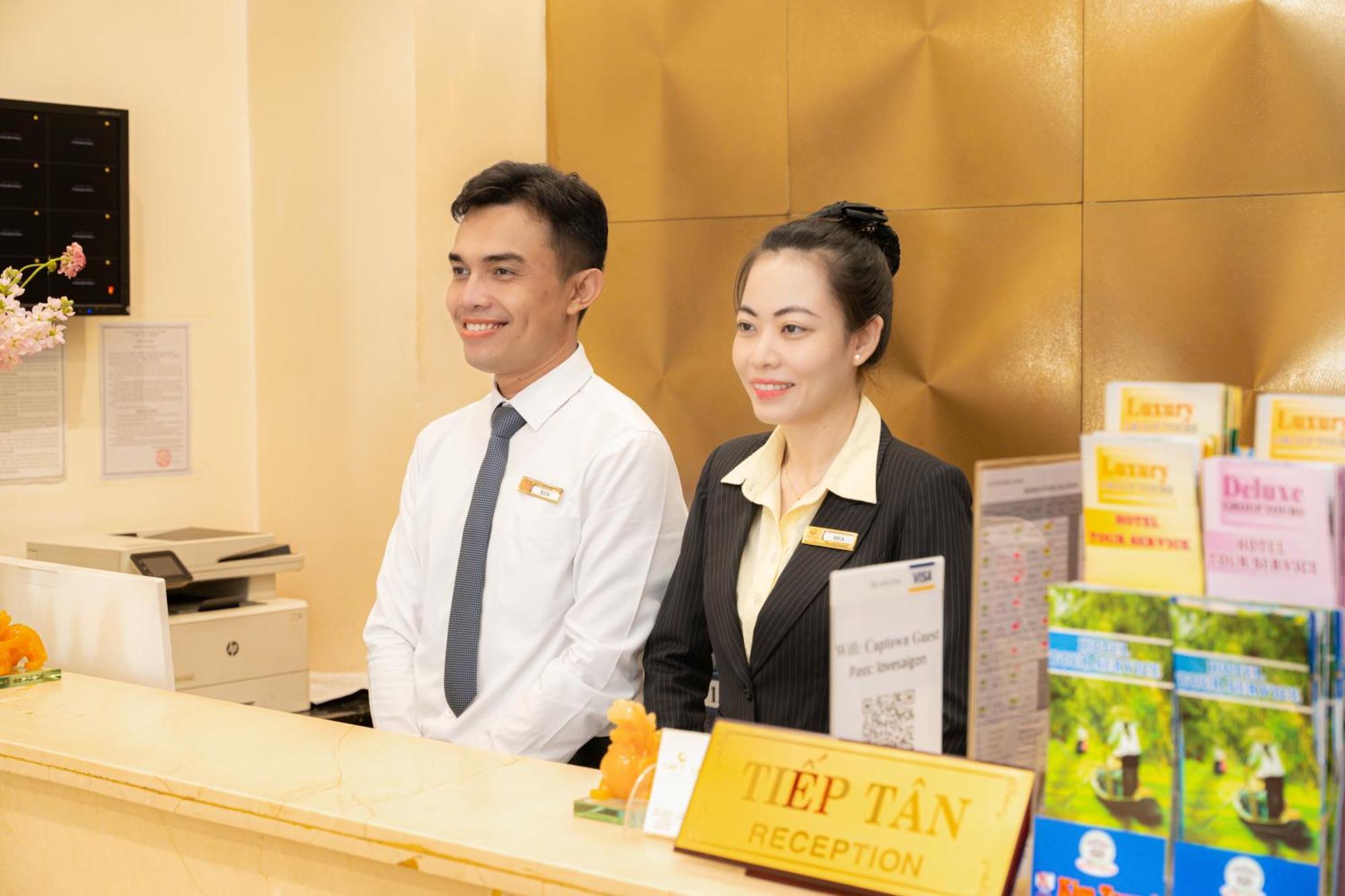 Cap Town Hotel Ho Chi Minh-Byen Eksteriør billede